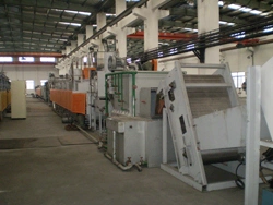 Carburizing Quenching Tempering Normalizing Annealing Mesh Belt Furnace