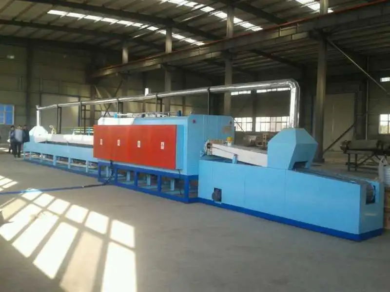 Carburizing Quenching Tempering Normalizing Annealing Mesh Belt Furnace