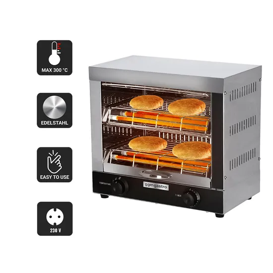 Bakery Equipmen Kitchen Catering Equipment Commercial Industrial Use Luxury 3 Deck 9 Trays Bread Cake Pizza Baking Machine Gas Deck Oven