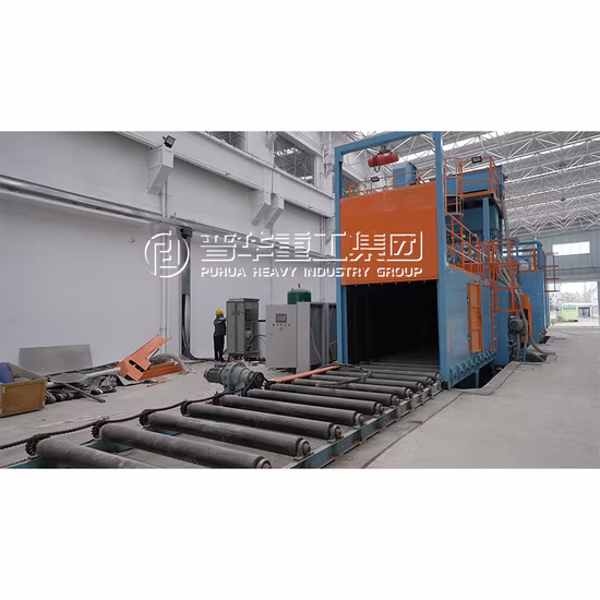 ODM Factory Price Q69 Series H Beam Steel Profiles Shot Blasting Machine Made in China